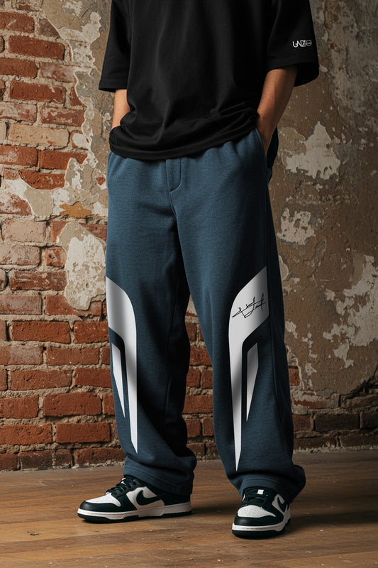 DARKE GREY (wing) OVERSIZE  SWEATPANT (MULTI FIT)