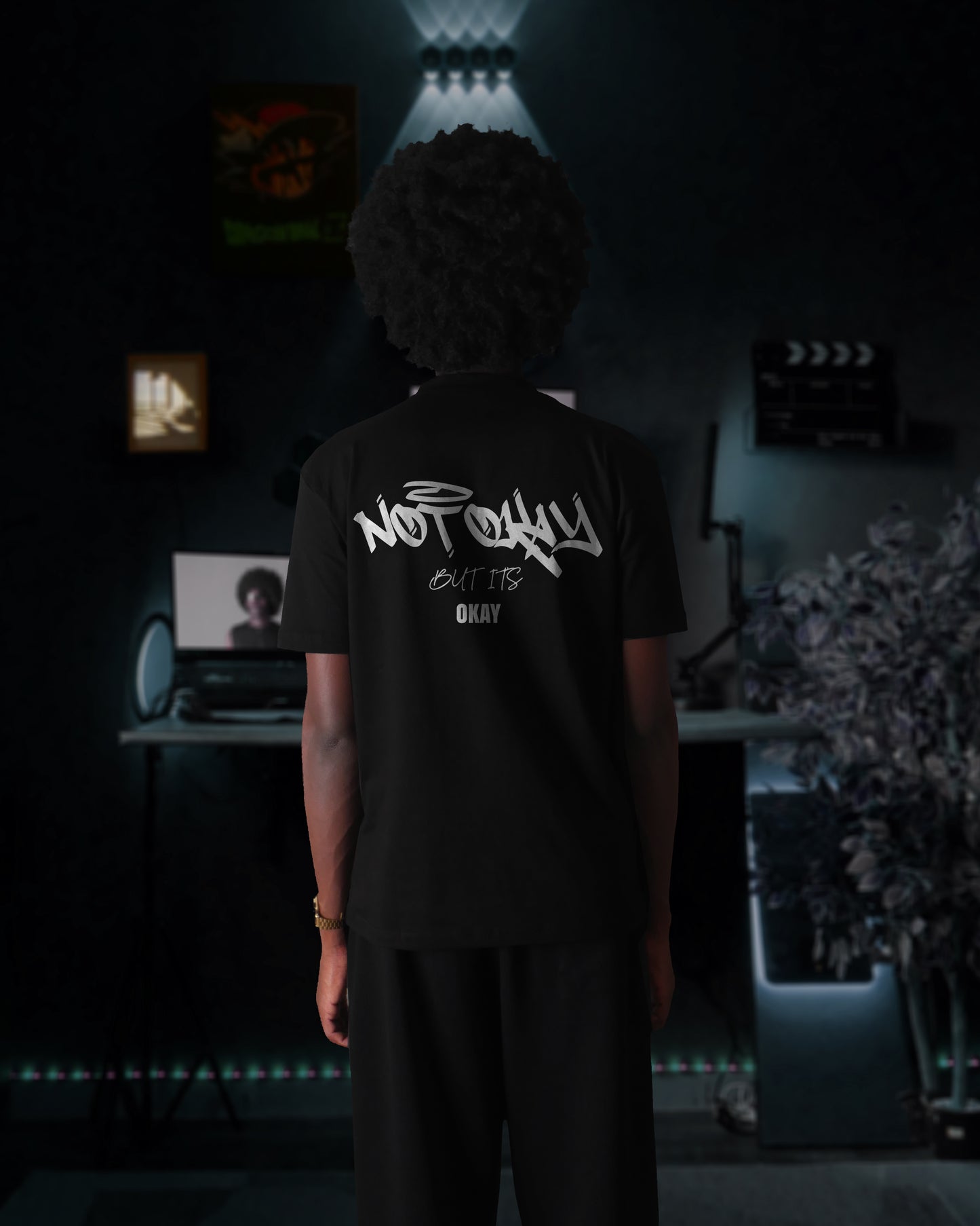 (REGULAR FIT)(NOT OKAY) BLAC