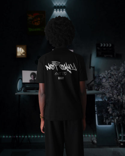 (REGULAR FIT)(NOT OKAY) BLAC