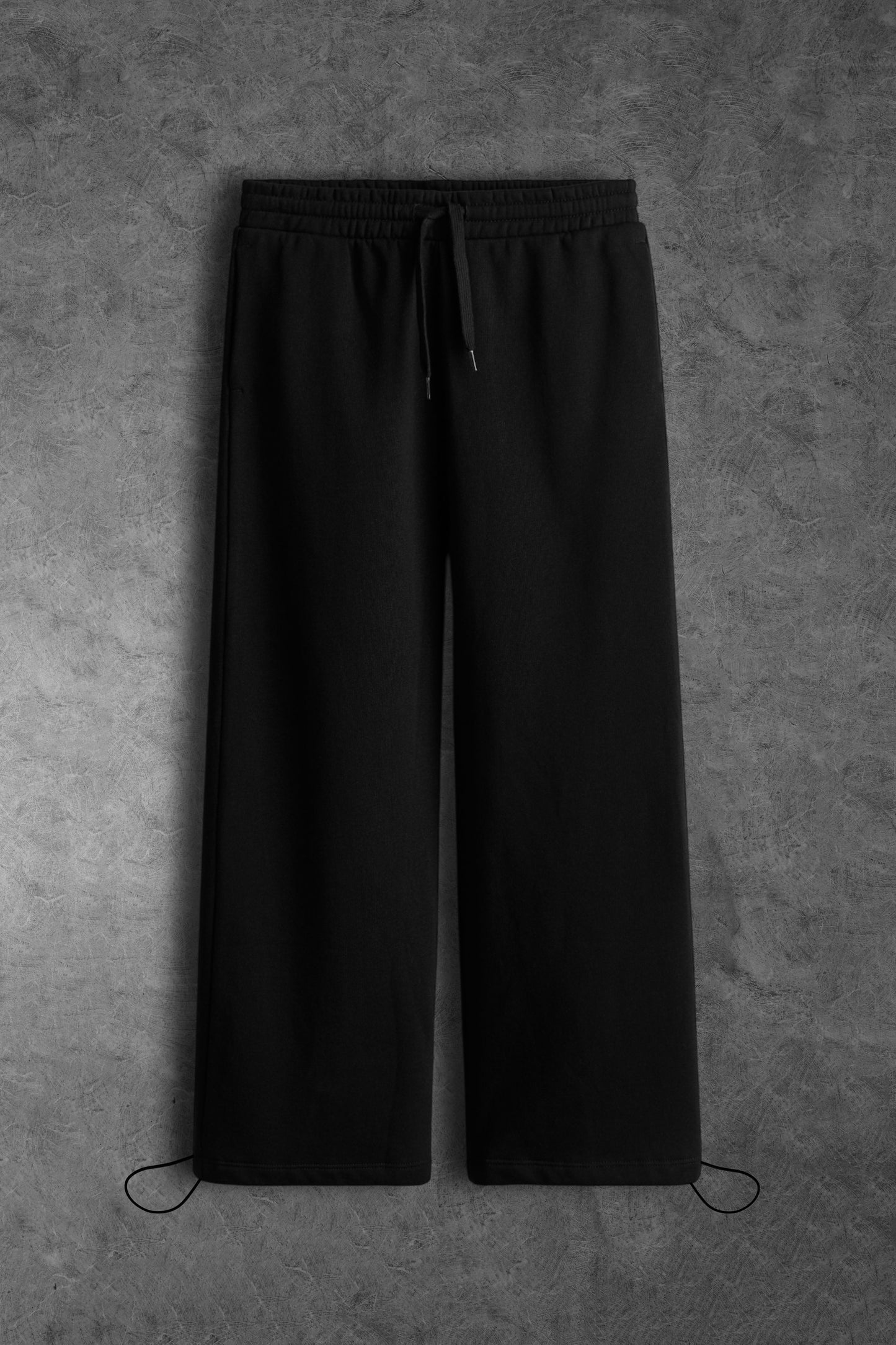 BLACK THICK (MULTI FIT) OVERSIZE SWEATPANT