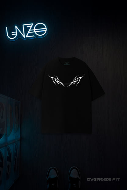 BLACK (THANDER) OVERSIZE TEE