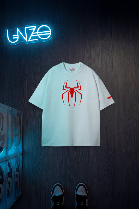 WHITE (SPIDER MAN) OVERSIZE TEE