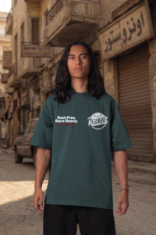 DARKE GREY (RUST.EZE) OVERSIZE TEE