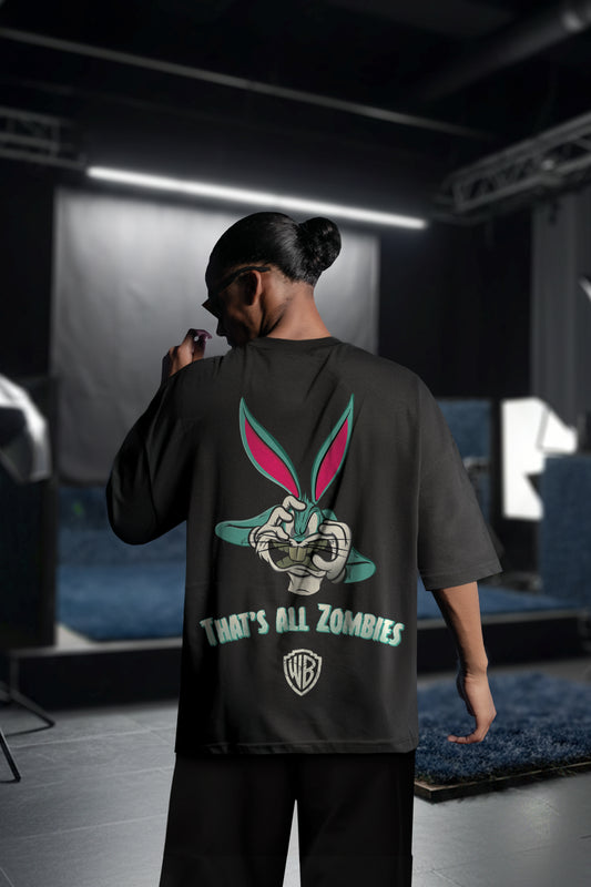 BLACK (BUGZ) OVERSIZE TEE (Copy)