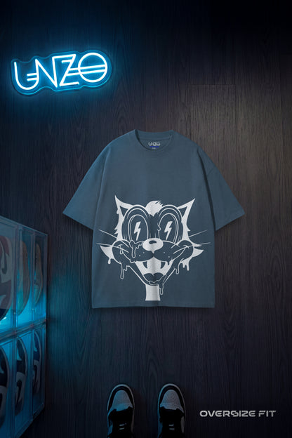 DARKE GREY (TROUBLE MAKER) OVERSIZE TEE