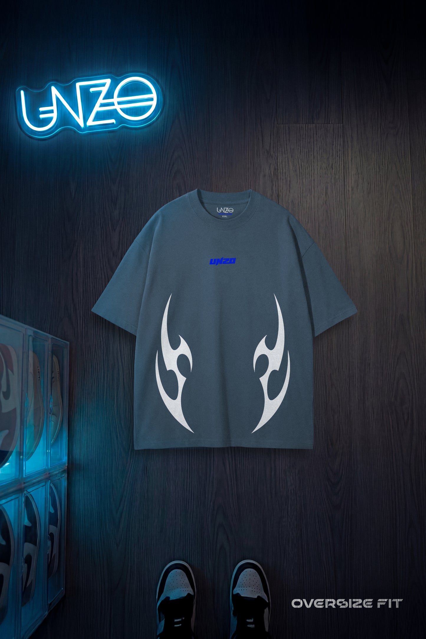 DARKE GREY (SAMO) OVERSIZE TEE