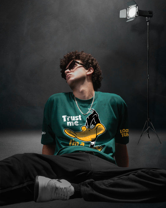 DARKE GREEN (Daffy Duck) OVERSIZE TEE
