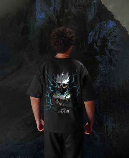 BLACK (KAKASI) OVERSIZE TEE