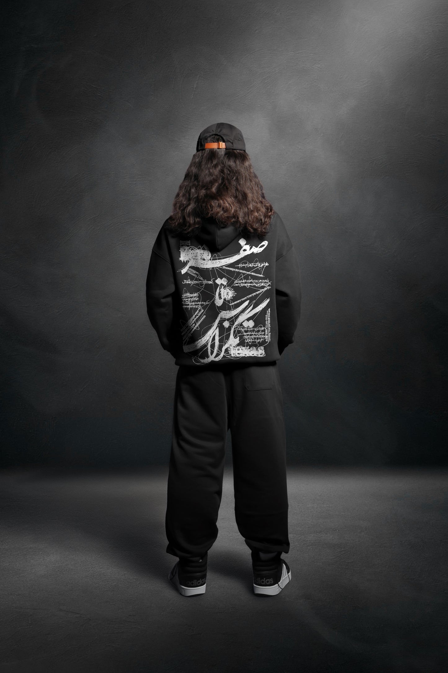 MULTI FIT OVERSIZE [ZERO ] HOODIE {BLACK}